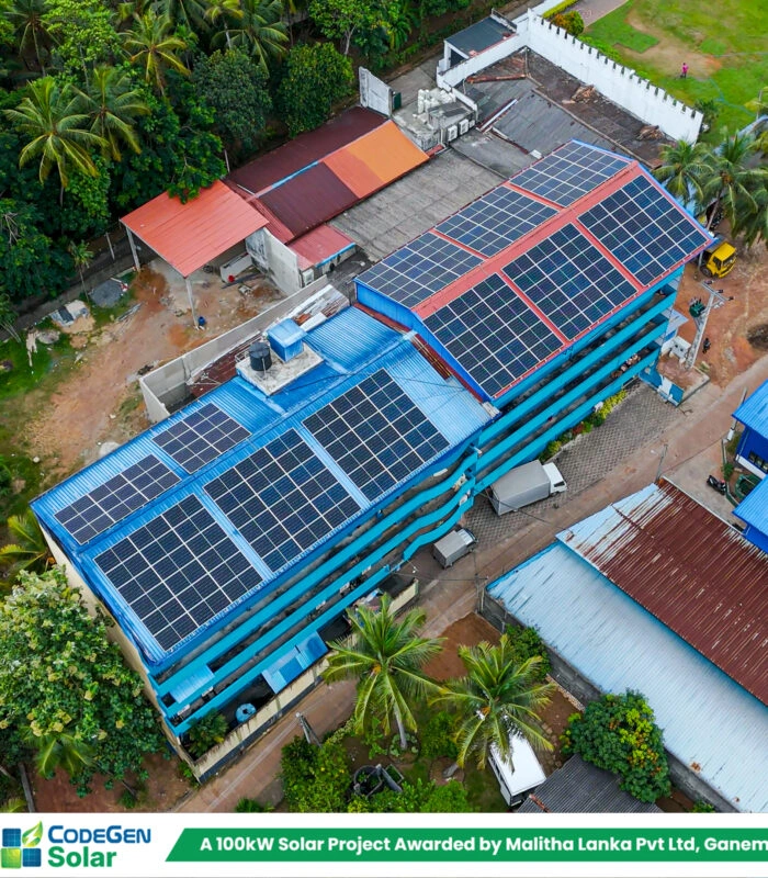 Malitha Lanka 100kW Project – Ganemulla